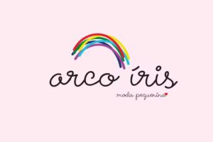 Arco iris moda pequenina