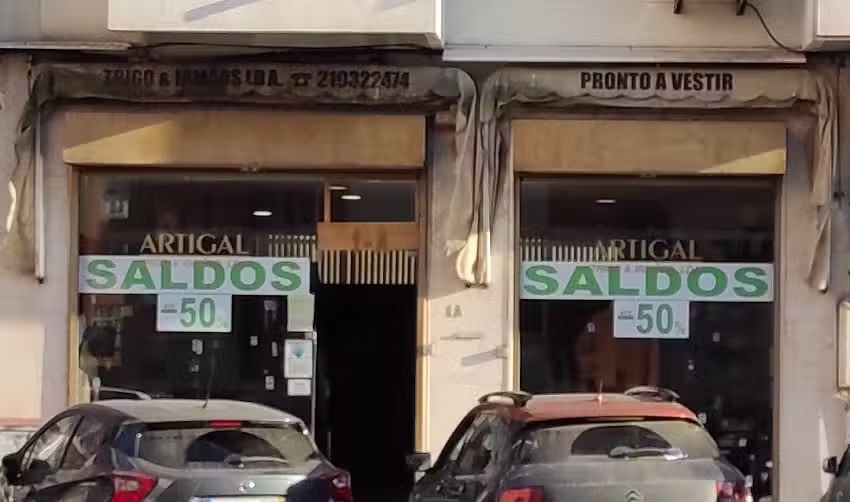 Artigos &ndash; pronto a vestir