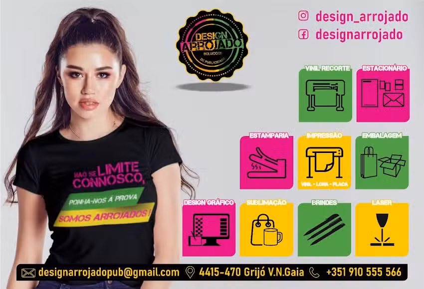 Design Arrojado &ndash; Solu&ccedil;&otilde;es de Publicidade